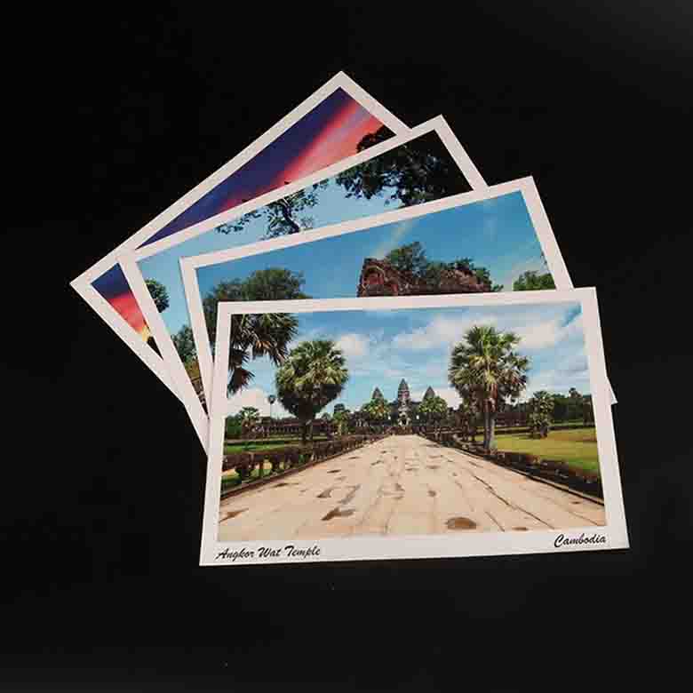 Art Paper Landscape Postcard Pa